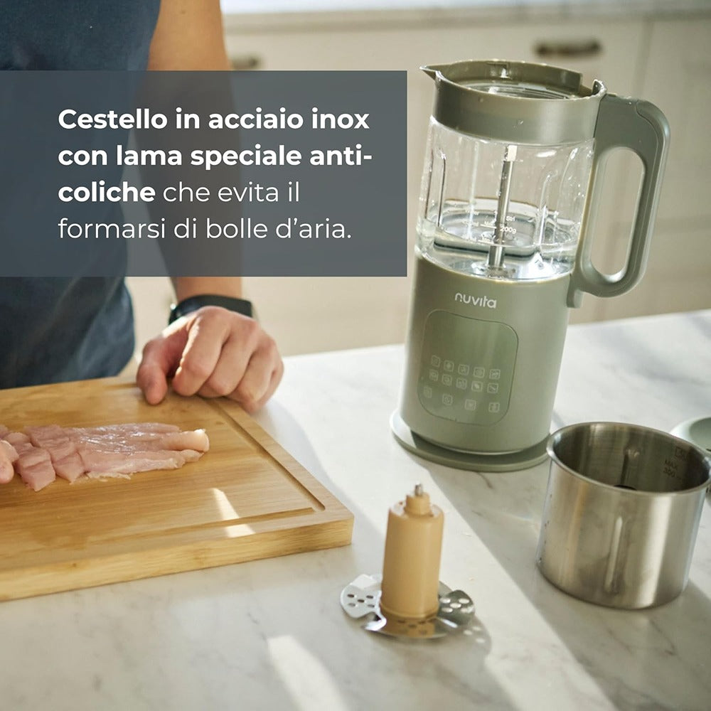 Nuvita Chef Cuocipappa Multifunzione 7 in 1 Magic Pappa