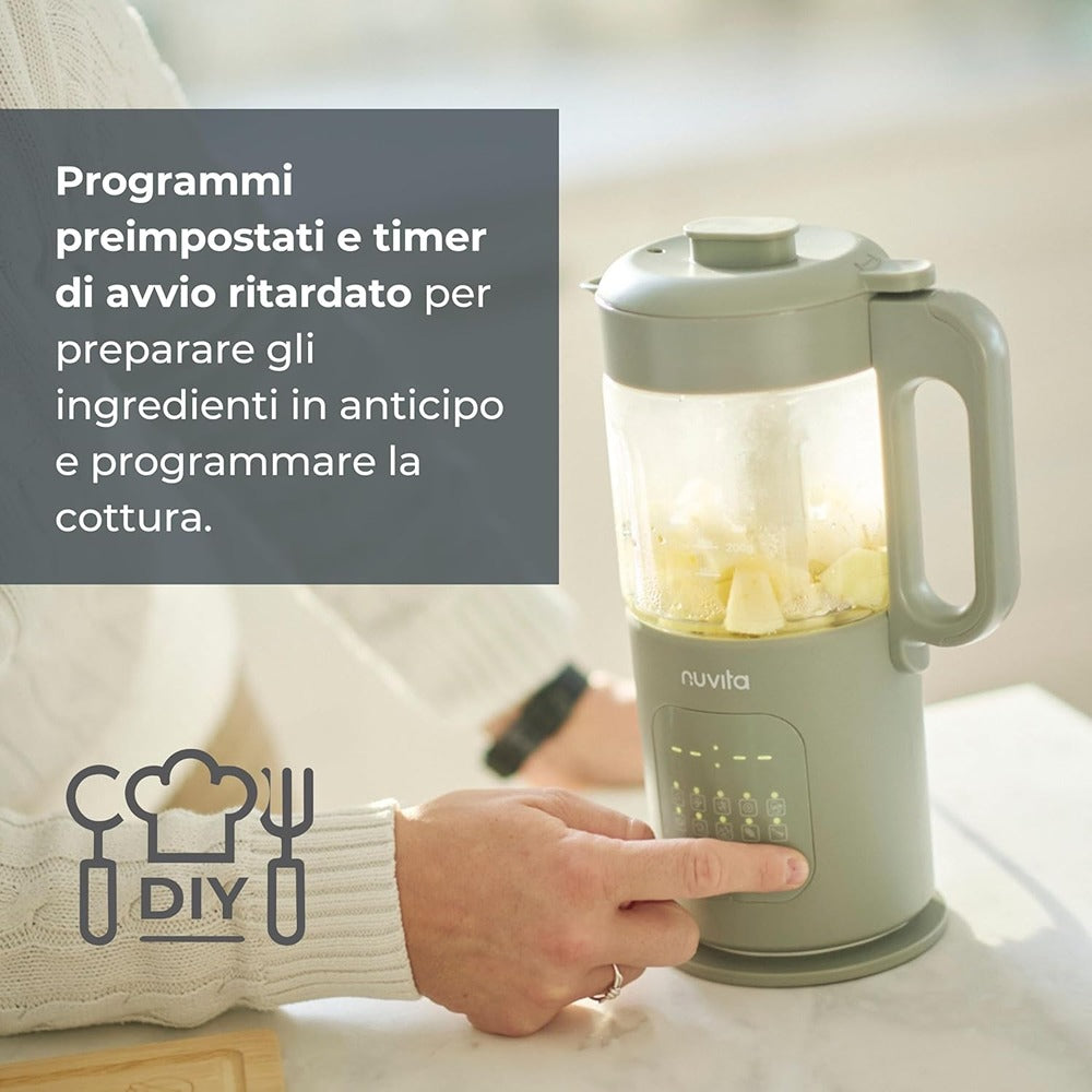 Nuvita Chef Cuocipappa Multifunzione 7 in 1 Magic Pappa