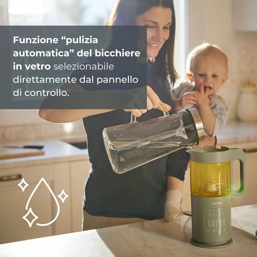 Nuvita Chef Cuocipappa Multifunzione 7 in 1 Magic Pappa