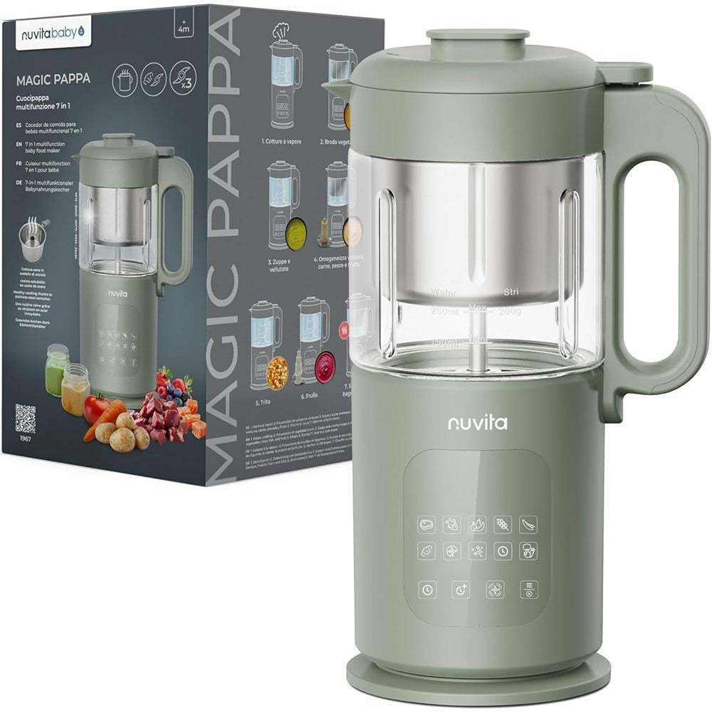 Nuvita Chef Cuocipappa Multifunzione 7 in 1 Magic Pappa