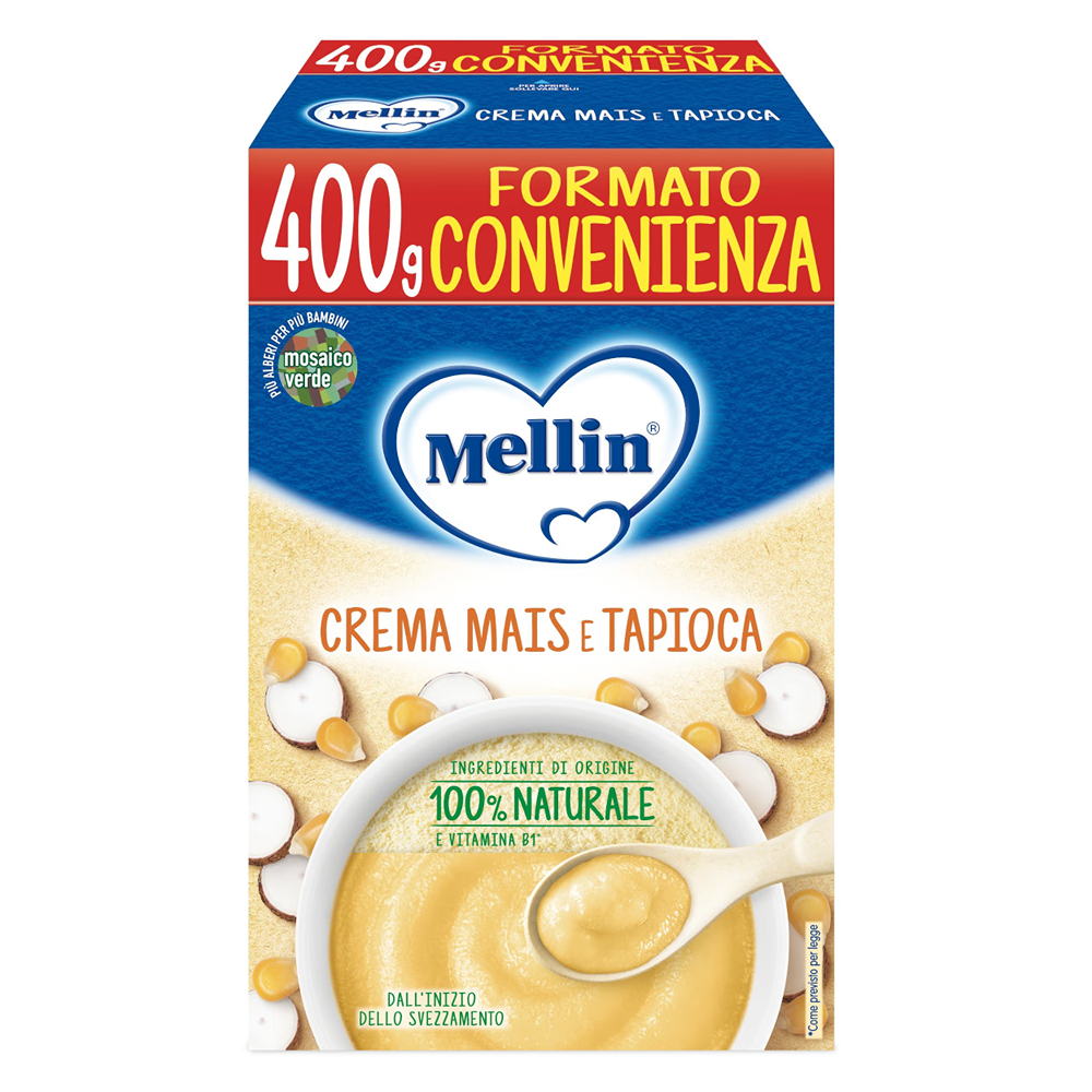 Mellin Crema Mais E Tapioca 400 gr