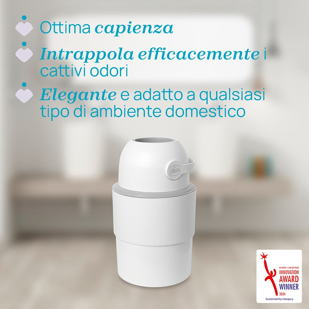 Chicco Mangiapannolini Telescopico Odour Off Bianco