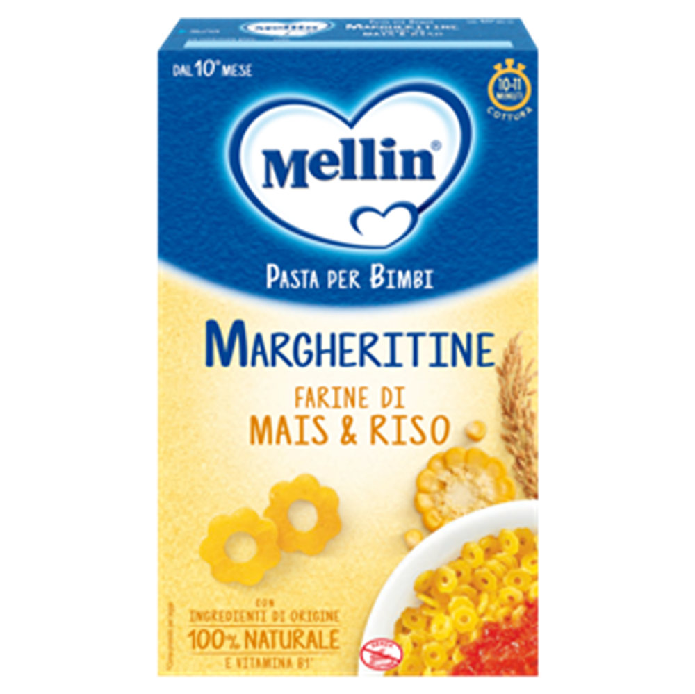 Mellin Pastina Margheritine Con Mais E Riso 280 gr