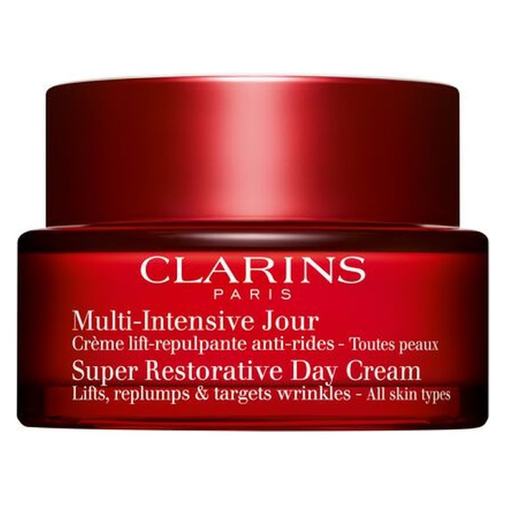 Clarins Multi-Intensive Crema Giorno Effetto Lifting Anti-Rilassamento E Anti-Rughe Tutti i Tipi di Pelle