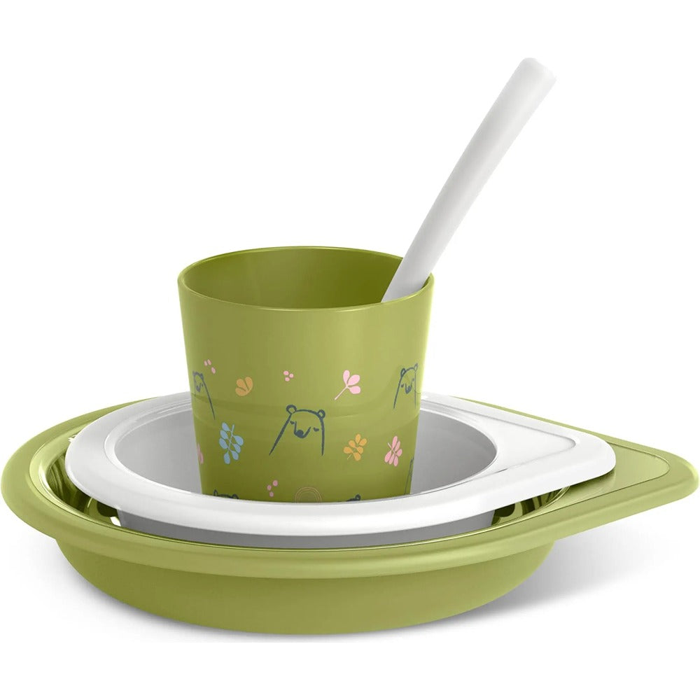 Suavinex My Family Set Svezzamento Verde 6+ Mesi