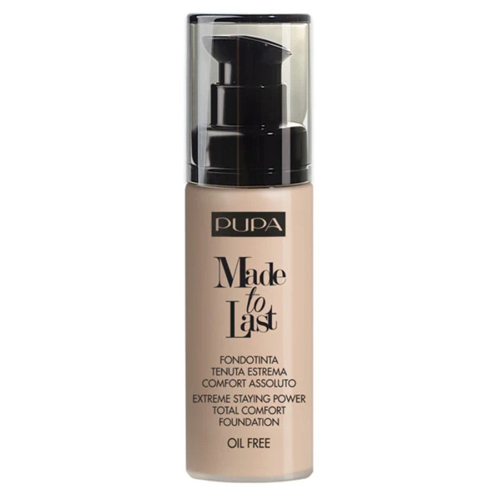 Pupa Made To Last Foundation - Fondotinta Fluido