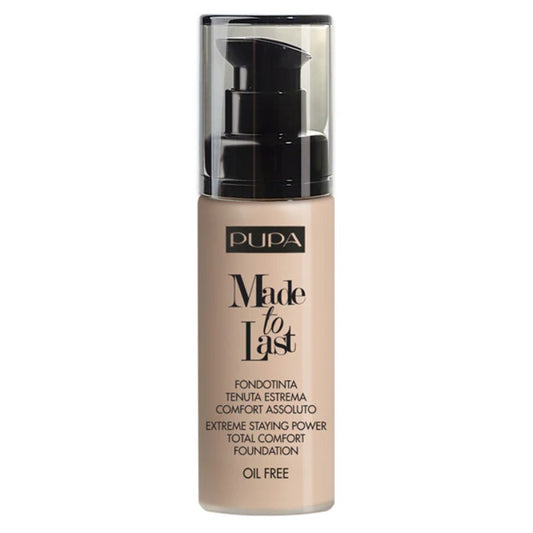 Pupa Made To Last Foundation - Fondotinta Fluido