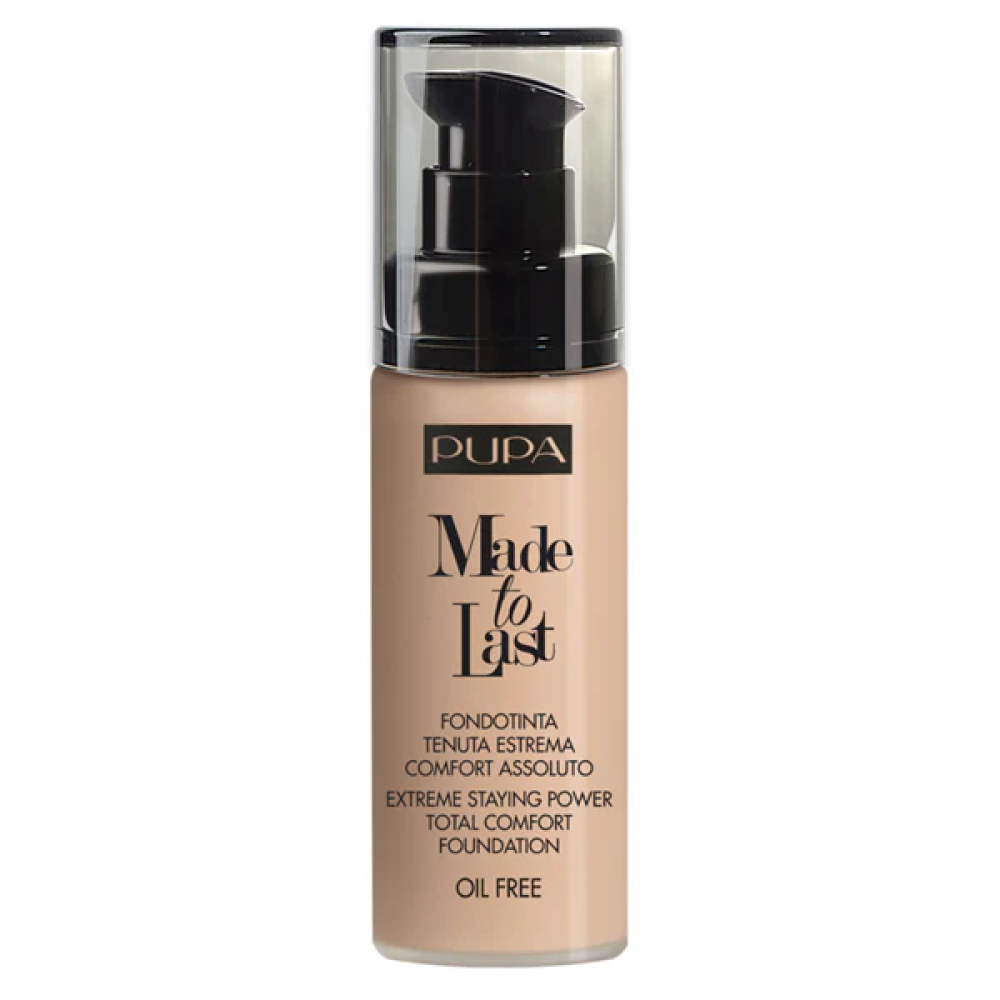 Pupa Made To Last Foundation - Fondotinta Fluido