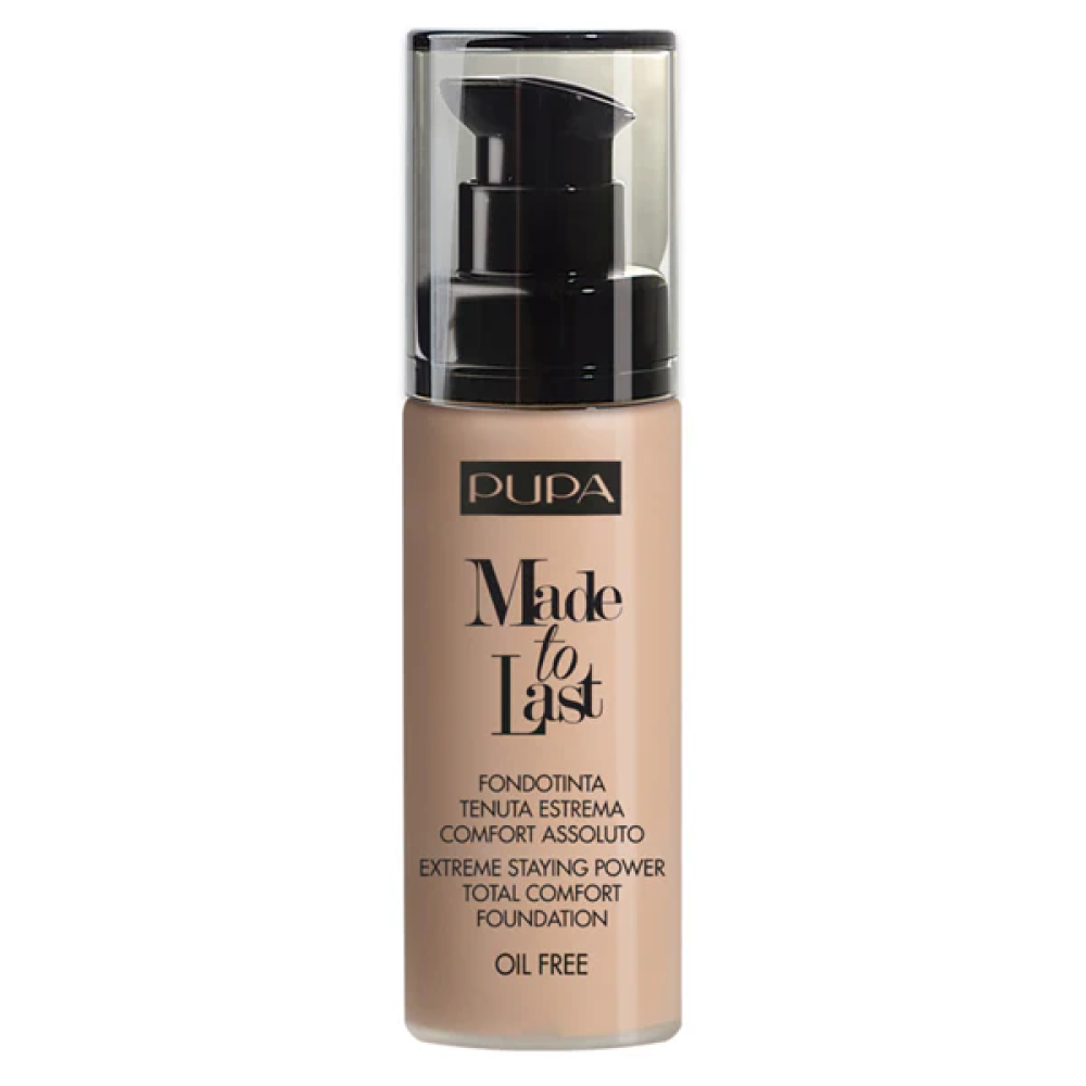 Pupa Made To Last Foundation - Fondotinta Fluido