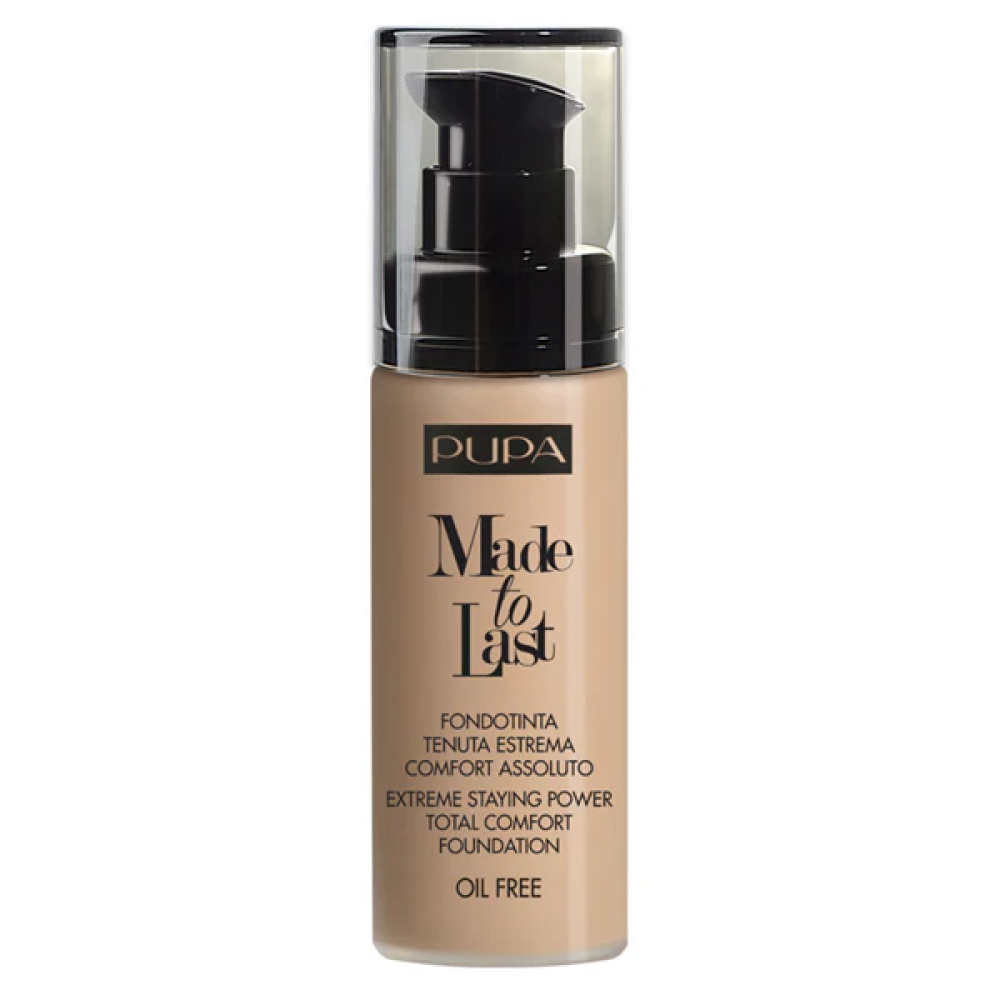 Pupa Made To Last Foundation - Fondotinta Fluido