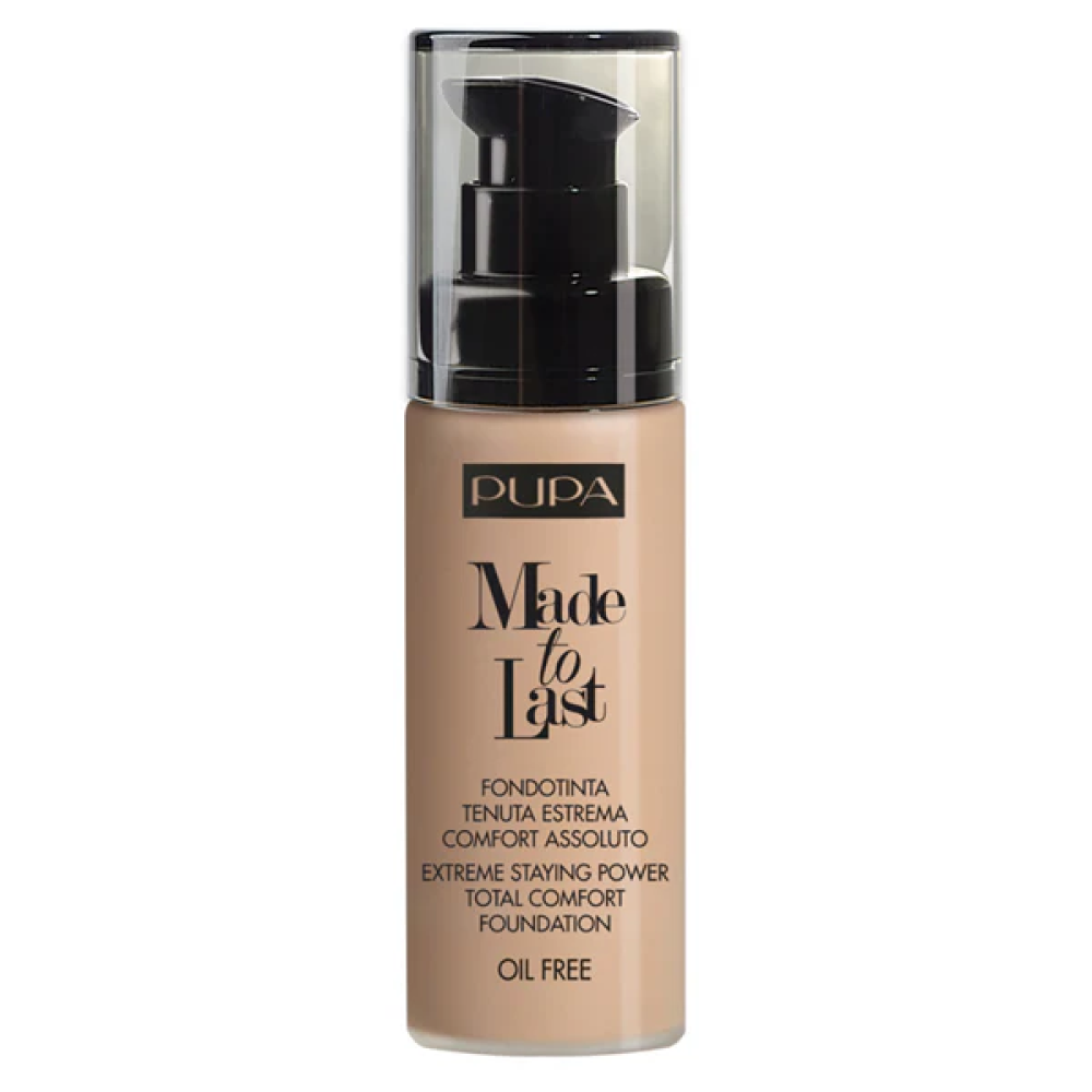 Pupa Made To Last Foundation - Fondotinta Fluido