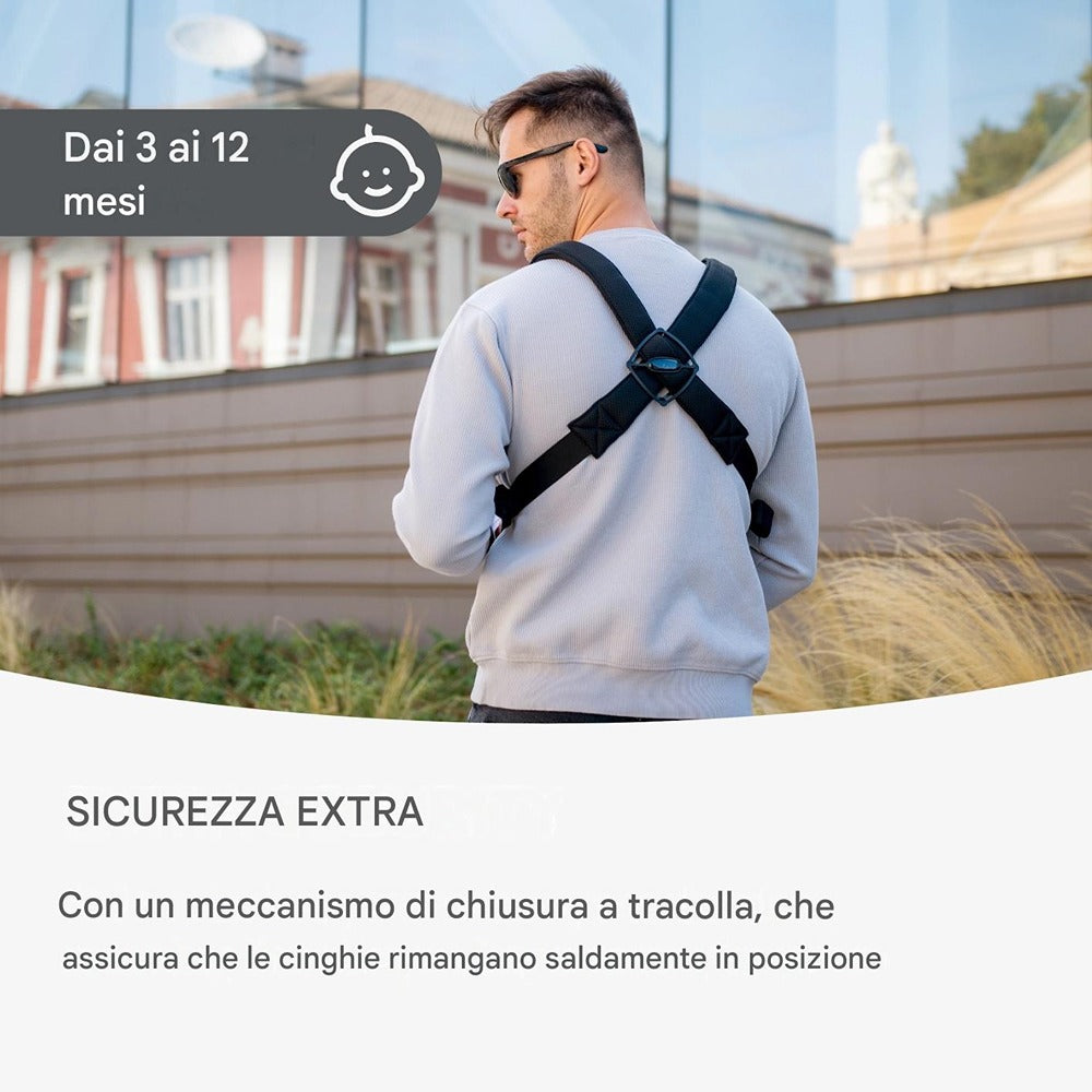 KikkaBoo Marsupio In Tessuto Gwen Menta