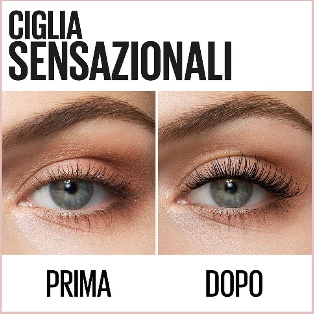 Maybelline Mascara Lash Sensational - Mascara Volumizzante Effetto Ventaglio