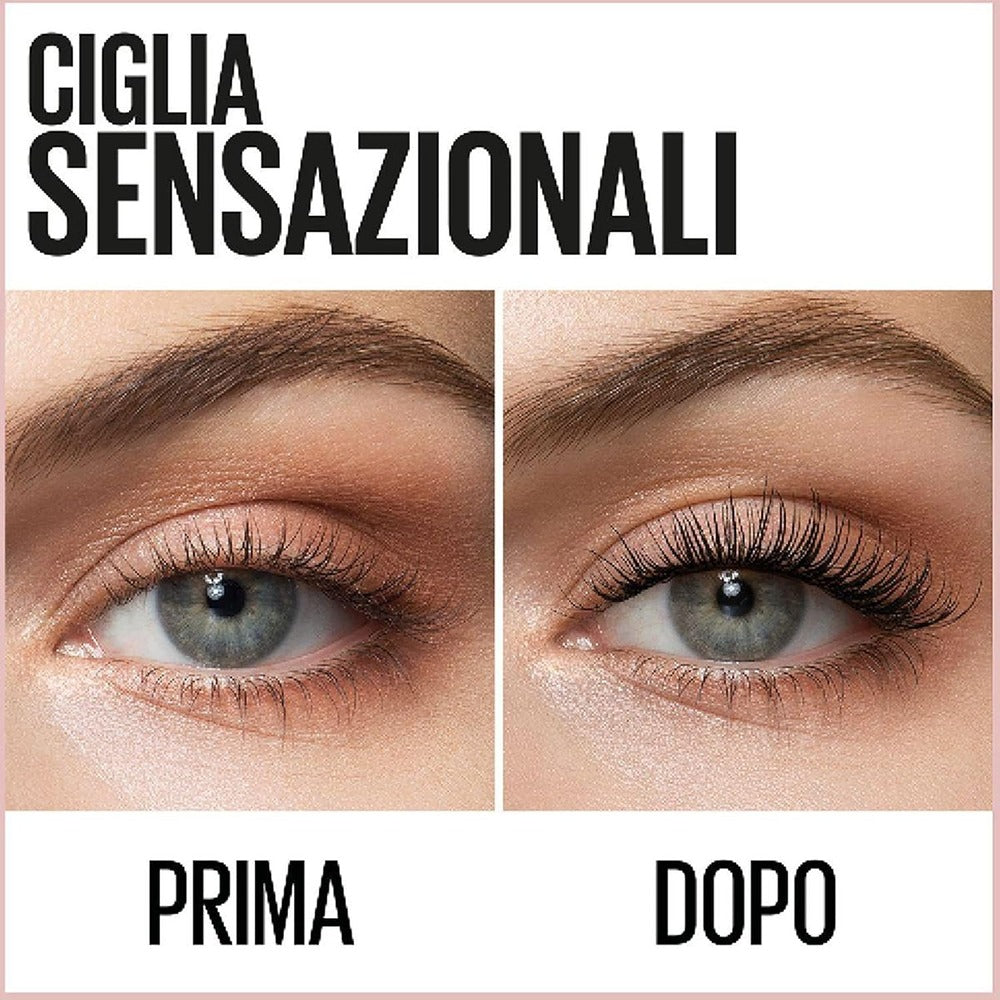Maybelline Mascara Lash Sensational - Mascara Volumizzante Effetto Ventaglio