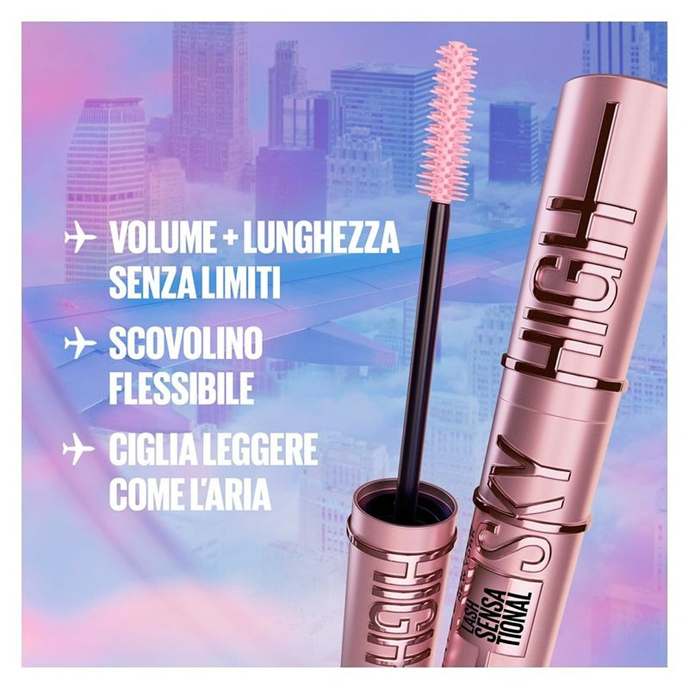 Maybelline Mascara Lash Sensational Sky High Waterproof - Mascara Allungante E Volumizzante