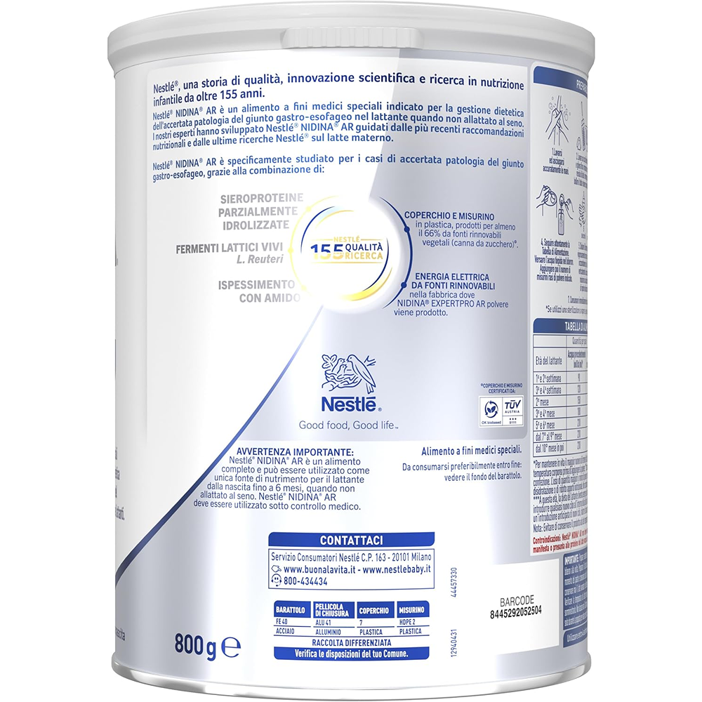 Nestlé Nidina Expert Pro AR 800 gr