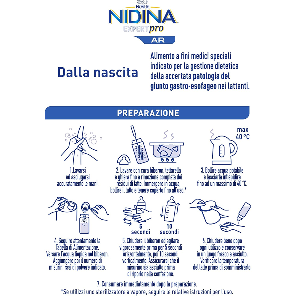 Nestlé Nidina Expert Pro AR 800 gr