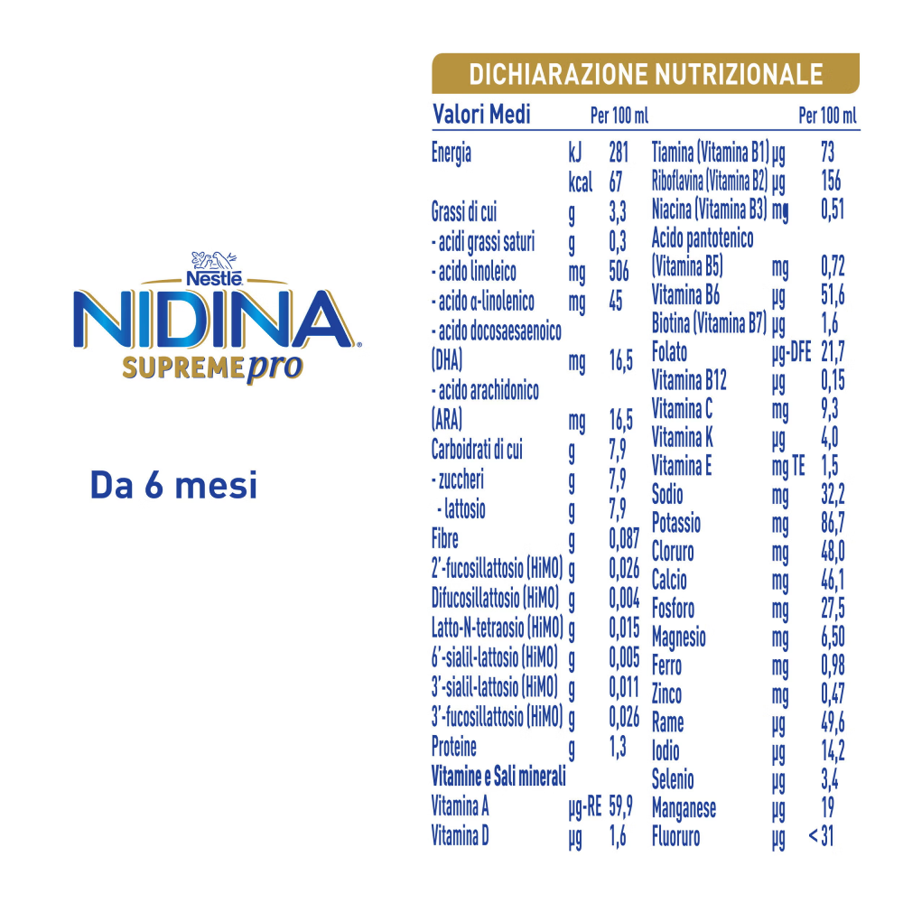 Nestlé Nidina Supreme Pro 2 Liquido 300 ml