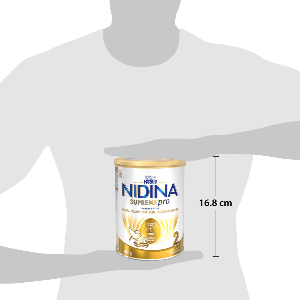 Nestlé Nidina Supreme Pro 2 Latte In Polvere Di Proseguimento 800 gr