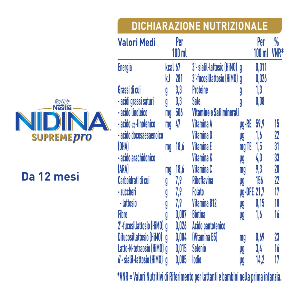 Nestlé Nidina Supreme Pro 3 Liquido 300 ml