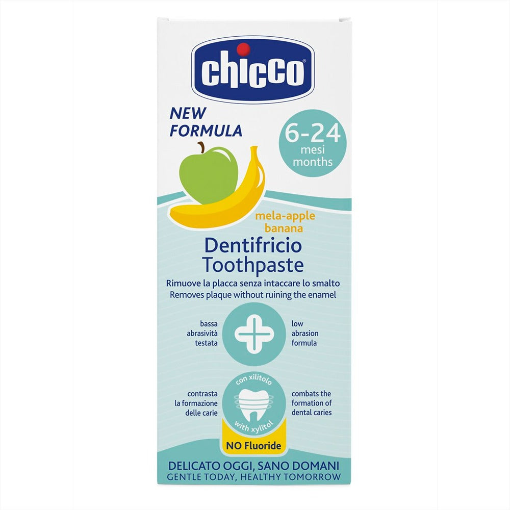 Chicco Dentifricio Mela Banana 50 ml 6-24 Mesi
