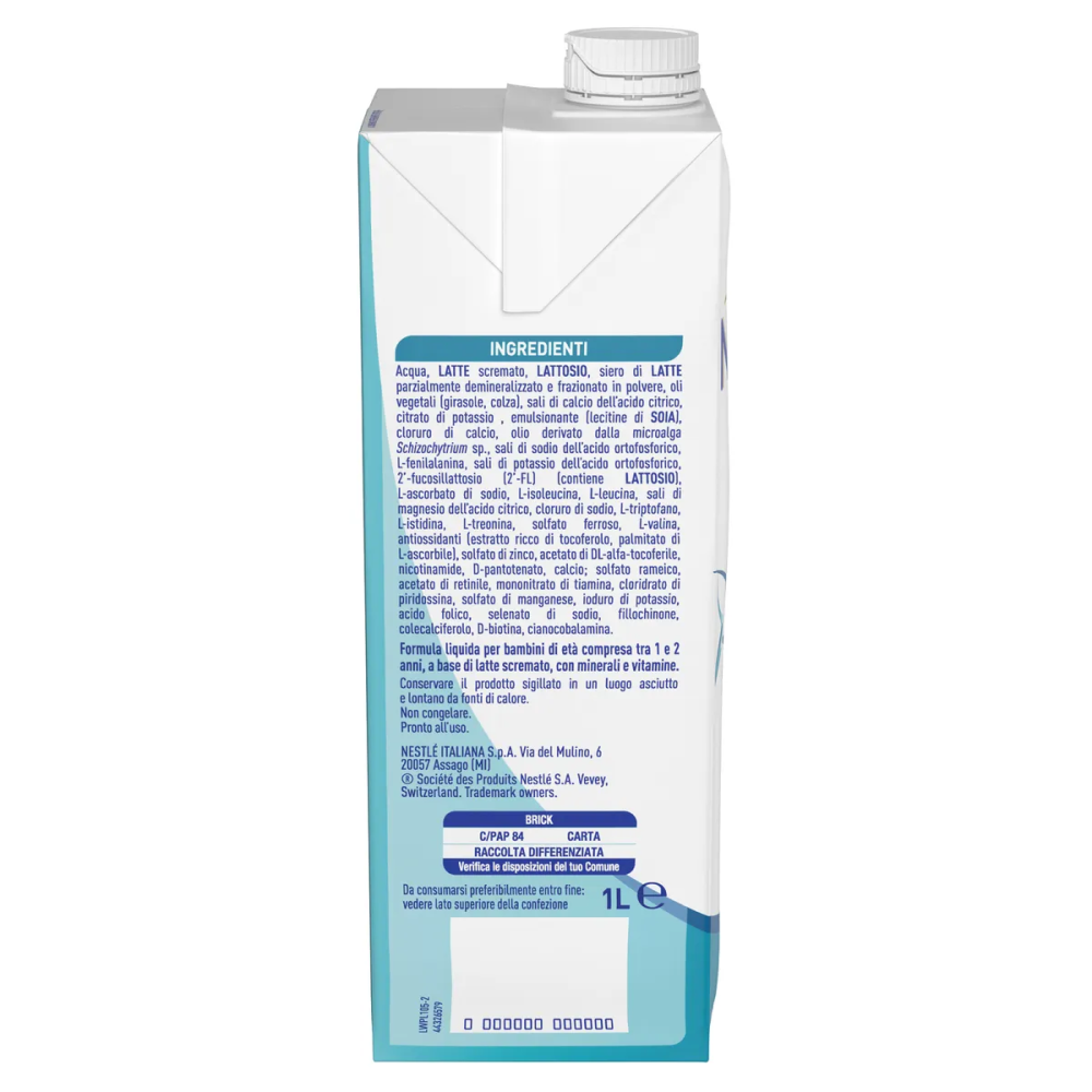 Nestlé Nidina Optipro 3 Latte Liquido Di Crescita 6x1000 ml