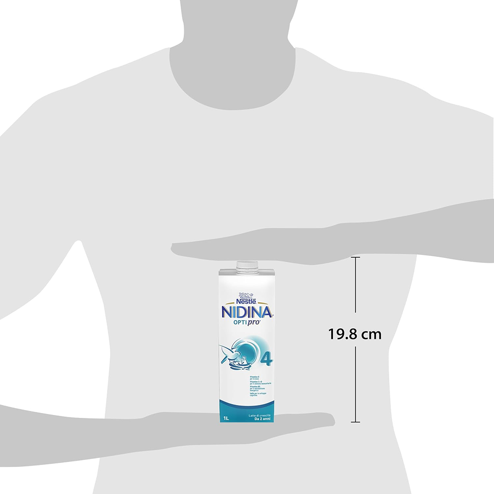 Nestlé Nidina Optipro 4 Latte Liquido Di Crescita 6x1000 ml