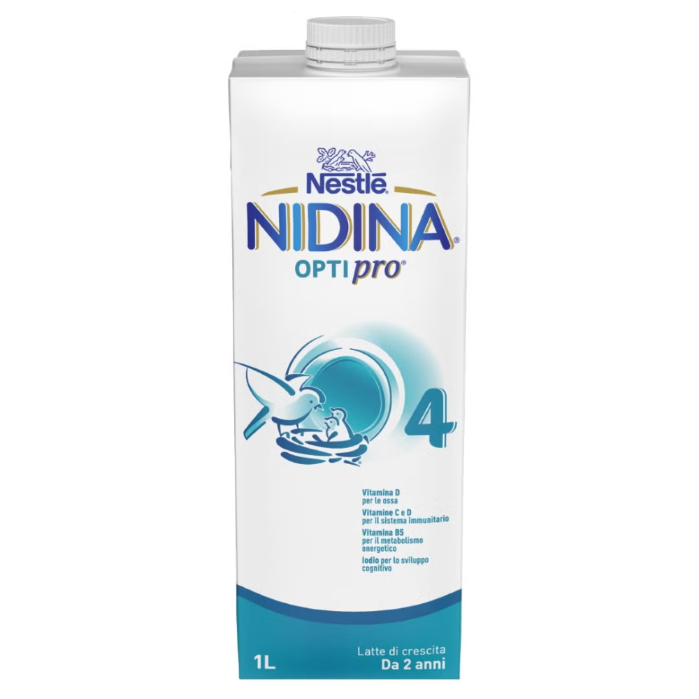 Nestlé Nidina Optipro 4 Latte Liquido Di Crescita 6x1000 ml
