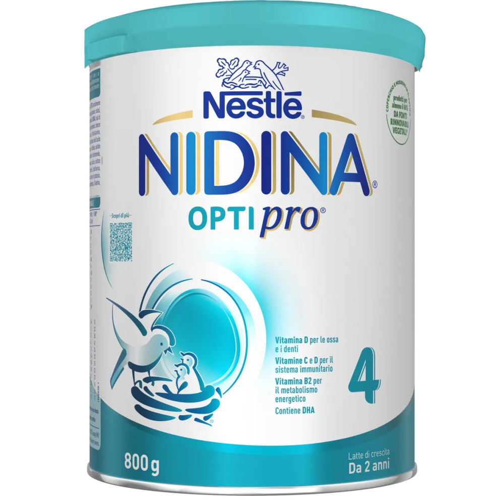 Nestlé Nidina Optipro 4 Latte In Polvere Di Crescita 800 gr
