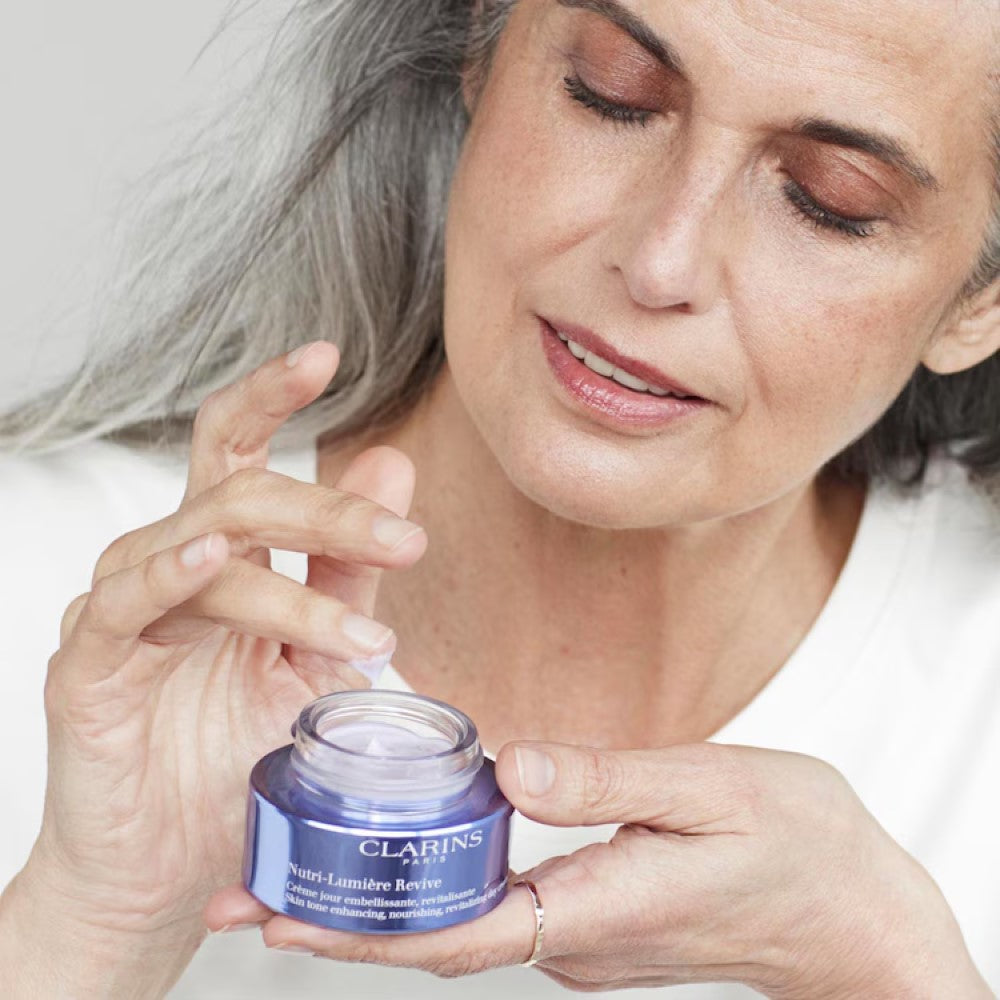 Clarins Nutri-Lumière Revive - Crema Giorno Rivitalizzante Tonificante E Perfezionatrice
