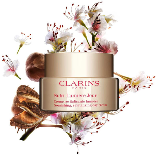 Clarins Nutri-Lumière Jour - Crema Giorno Antietà Nutriente Rivitalizzante