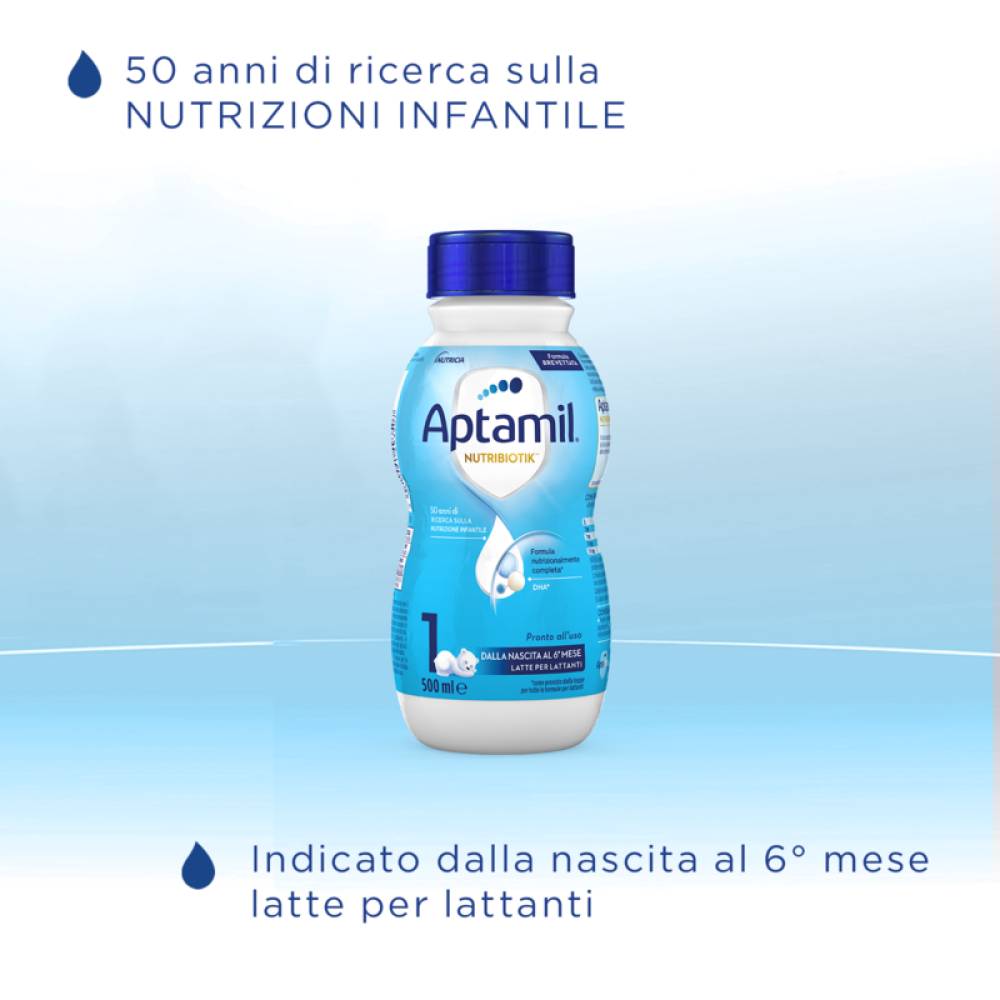Aptamil Nutribiotik 1 Latte Liquido Per Lattanti 500 ml