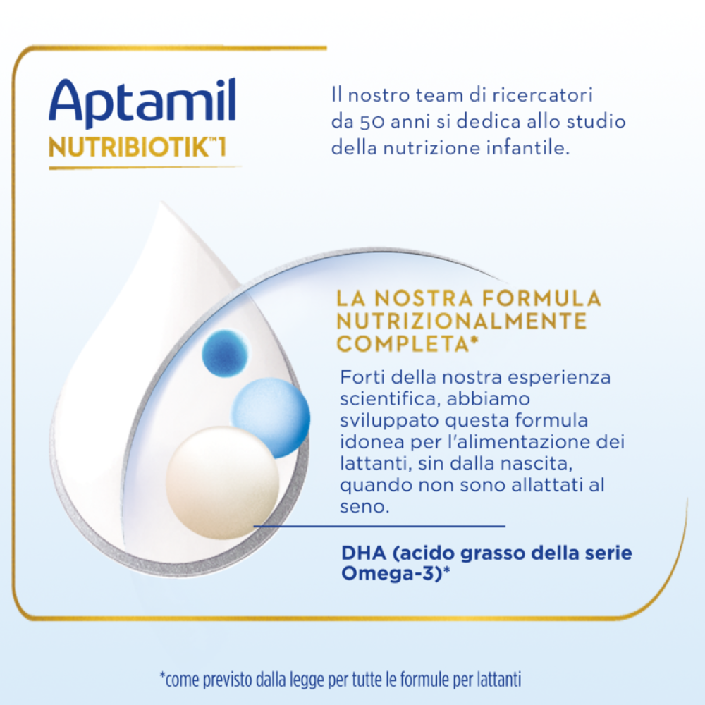 Aptamil Nutribiotik 1 Latte Liquido Per Lattanti 500 ml