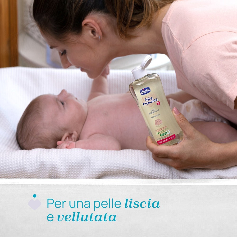 Chicco Baby Moments Olio Massaggio 200 ml