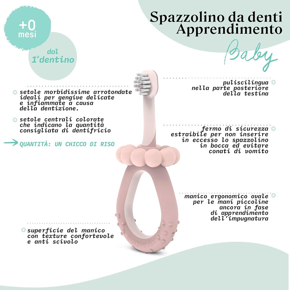 Suavinex Oralcare Il Mio Primo Set Di Igiene Orale  Azzurro 0+ mesi