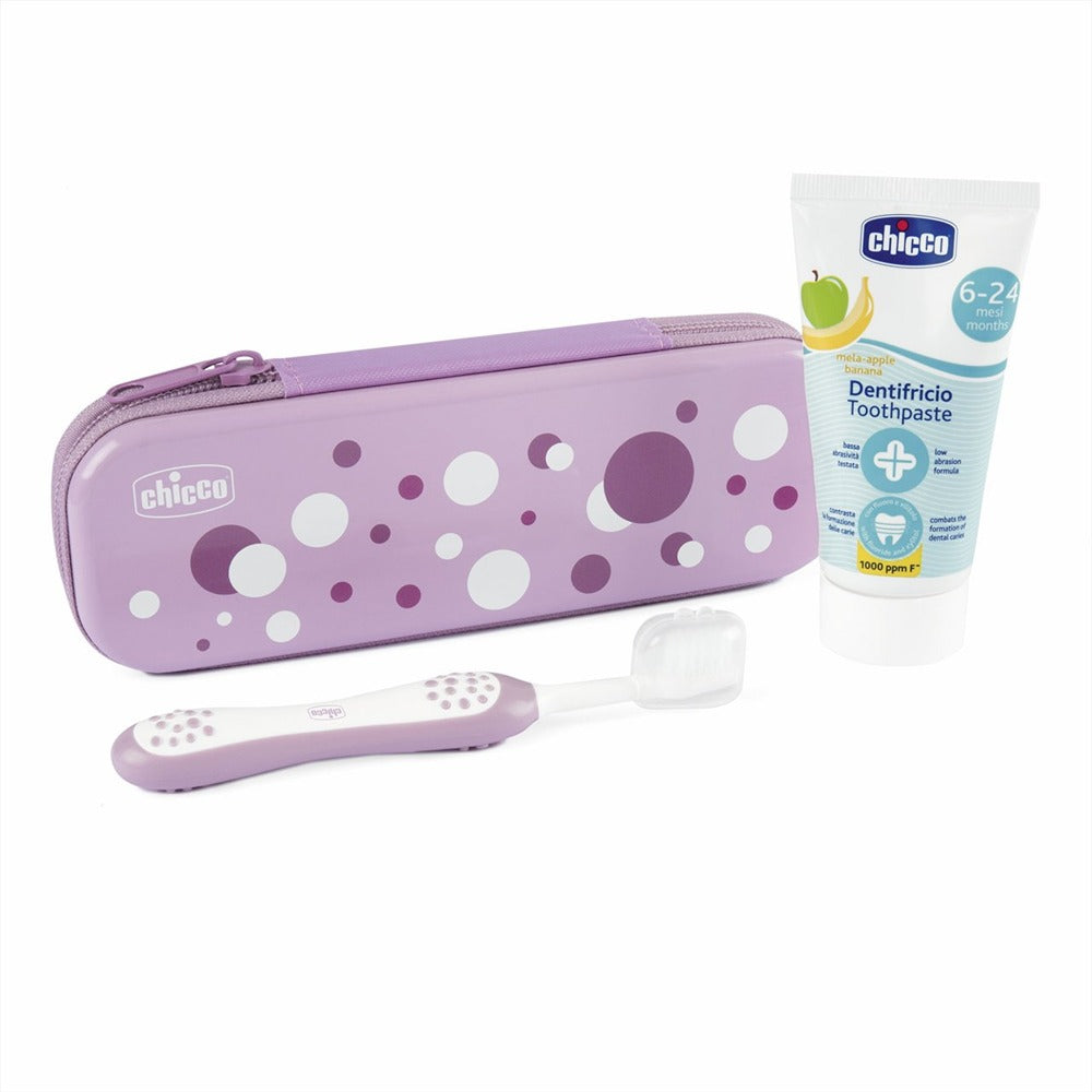 Chicco Set Primi Dentini Lilla 6-36 Mesi