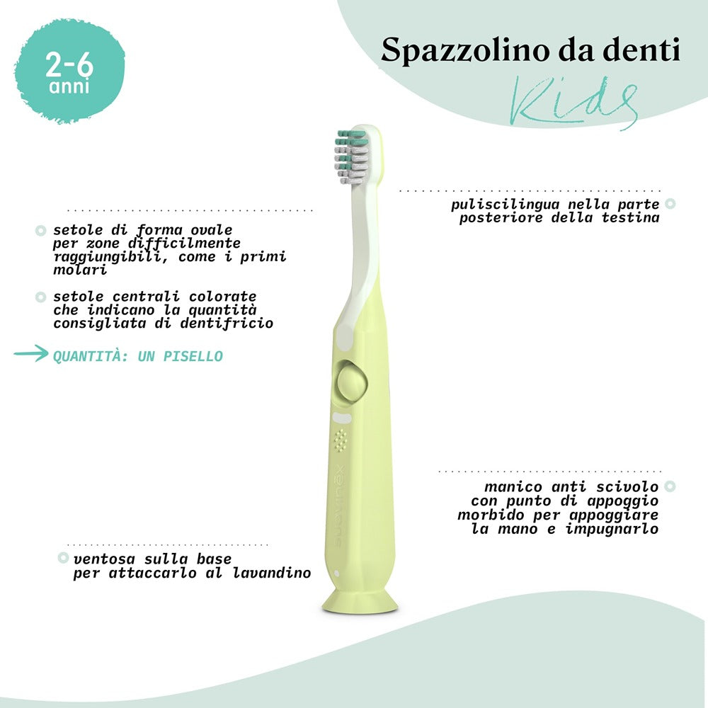 Suavinex Oralcare Spazzolino Kids Rosa 2-6 Anni