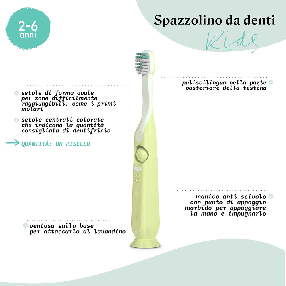 Suavinex Oralcare Spazzolino Kids Verde 2-6 Anni