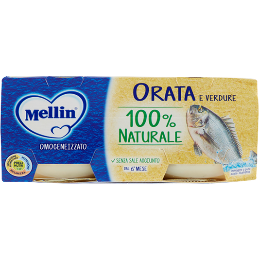 Mellin Omogeneizzato Orata 2x80 gr