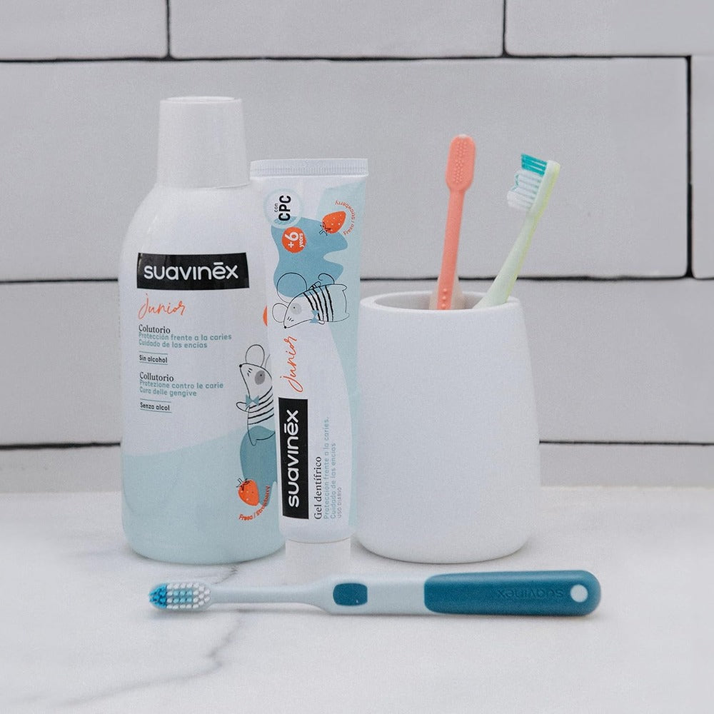 Suavinex Oralcare Spazzolino Junior Verde 6+ Anni