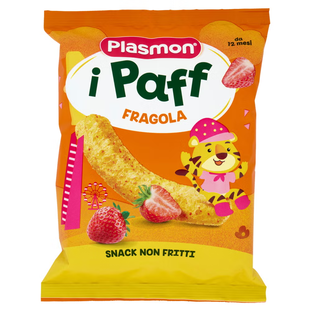 Plasmon i Paff Fragola 15 gr