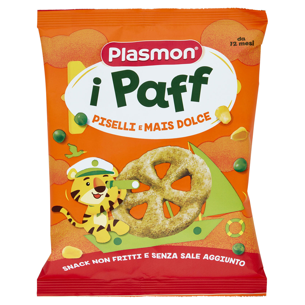 Plasmon i Paff Piselli E Mais Dolce 15 gr