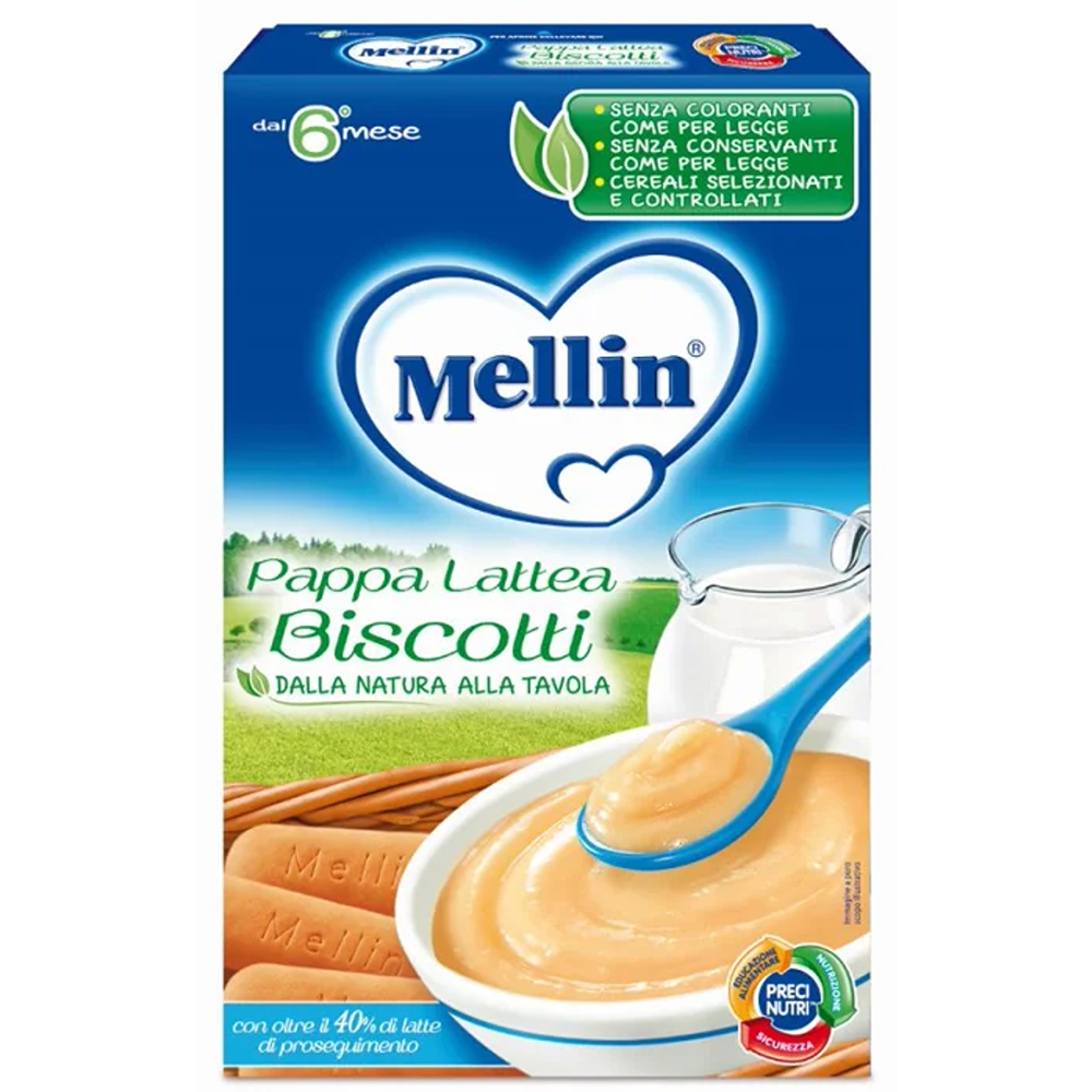 Mellin Pappa Lattea Biscotti 250 gr