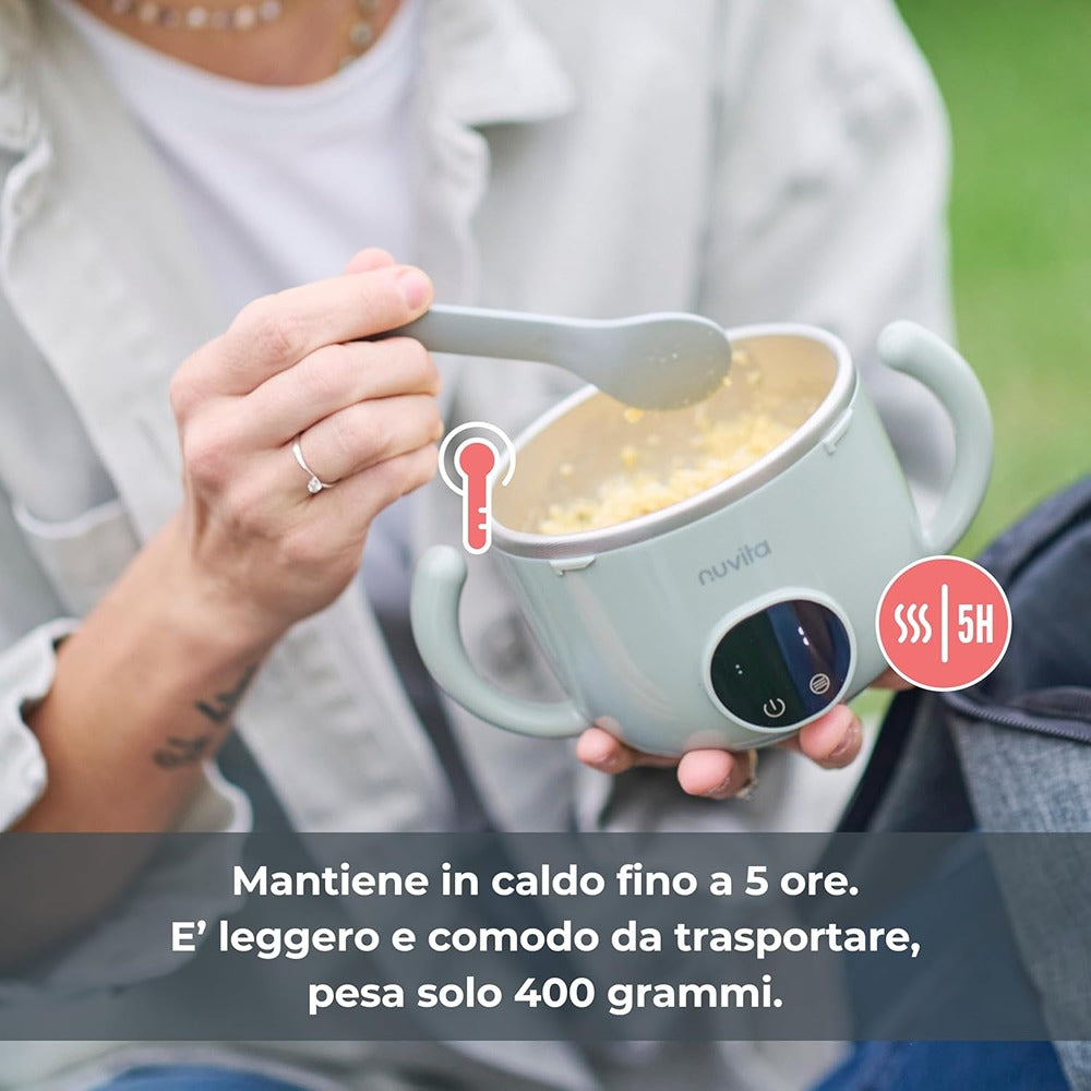 Nuvita Pappa'n'Go Scaldapappa Ricaricabile