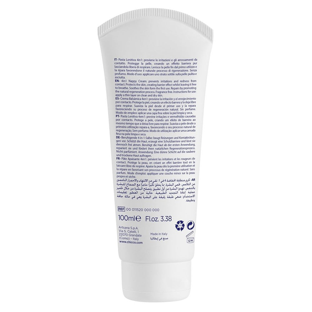 Chicco Natural Sensation Pasta Lenitiva 4 In 1 100 ml