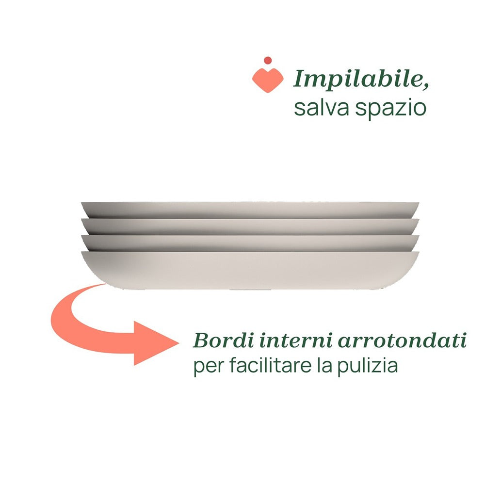 Chicco Piatto Porzionato Azzurro 12+ Mesi