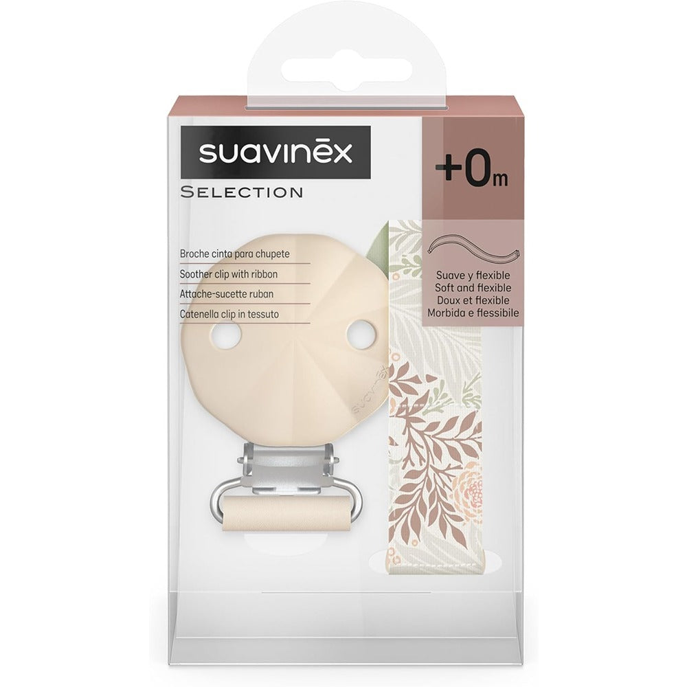 Suavinex Poetry Clip In Tessuto Rosa
