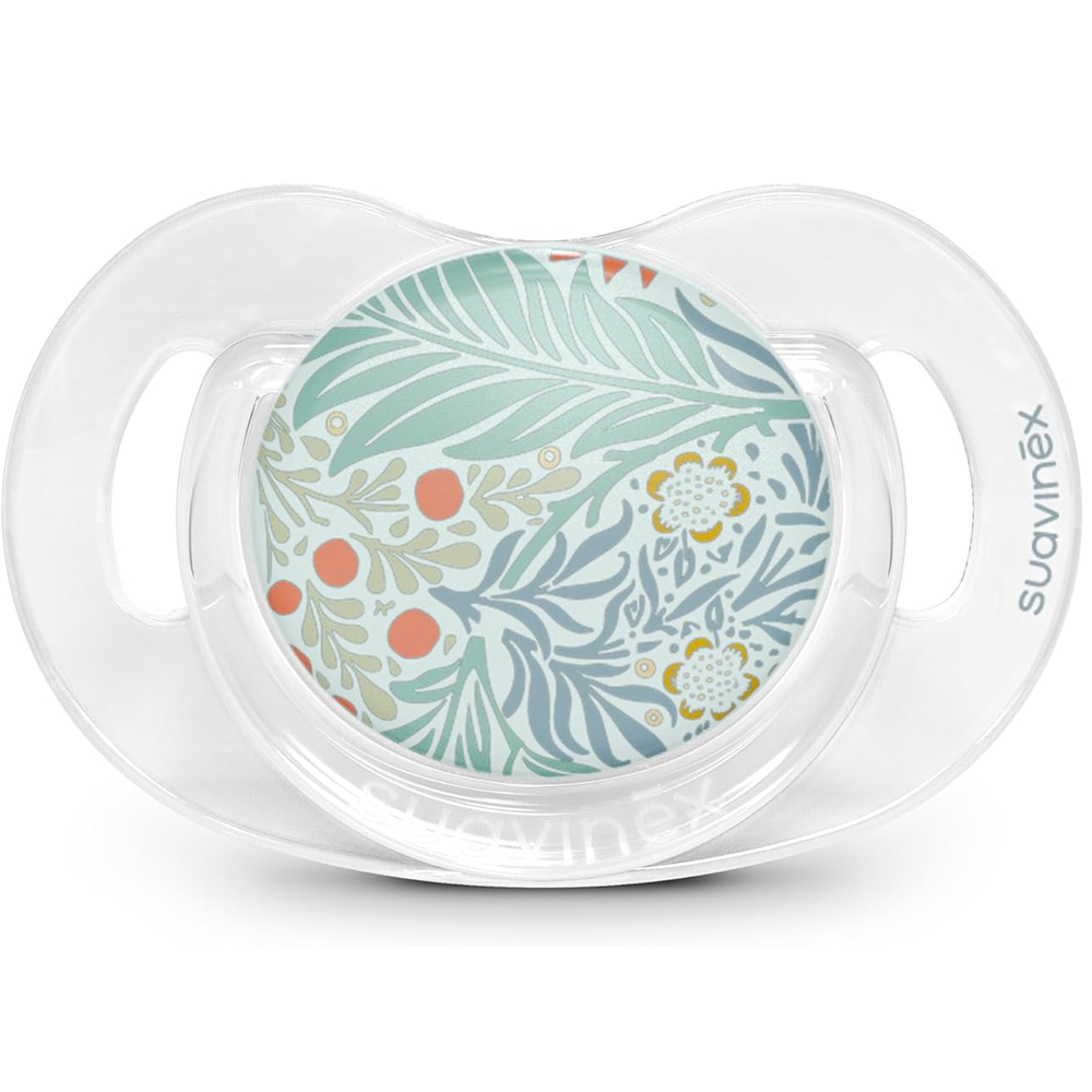 Suavinex Poetry Succhietto Tettarella Fisiologica Silicone SX Pro Azzurro 18+ Mesi