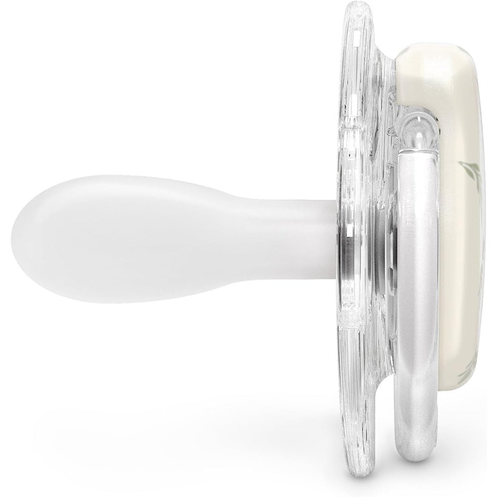 Suavinex Poetry Succhietto Tettarella Fisiologica Silicone SX Pro Neutro 6-18 Mesi