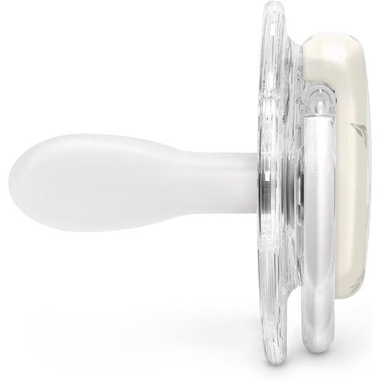 Suavinex Poetry Succhietto Tettarella Fisiologica Silicone SX Pro Neutro 6-18 Mesi